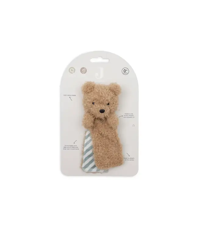 Jollein - Polsrammelaar Jollies Bear brave