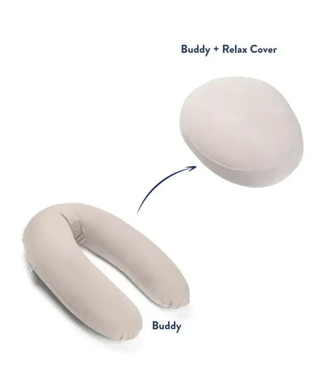 Doomoo - RELAX COVER voor voeding kussen Teddy Milky