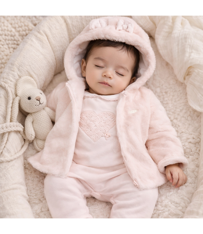 My First Collection - blush pink First Signature romper
