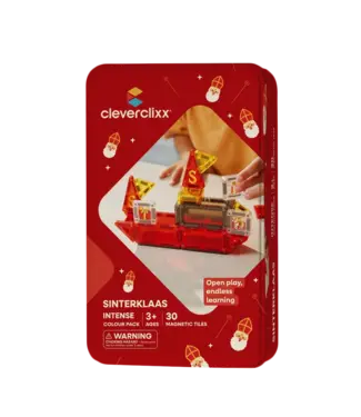 Cleverclixx Cleverclixx - Mini Tiles Sinterklaas - 30 pcs