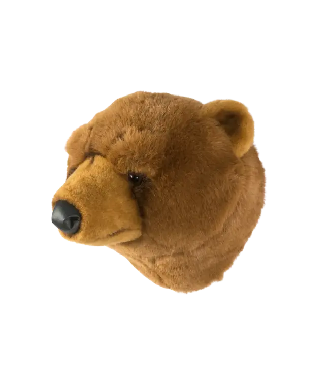 Wild and Soft - Head  brown Bear Oliver