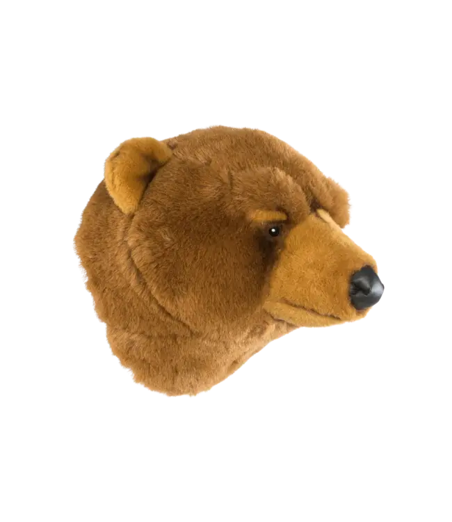 Wild and Soft - Head  brown Bear Oliver