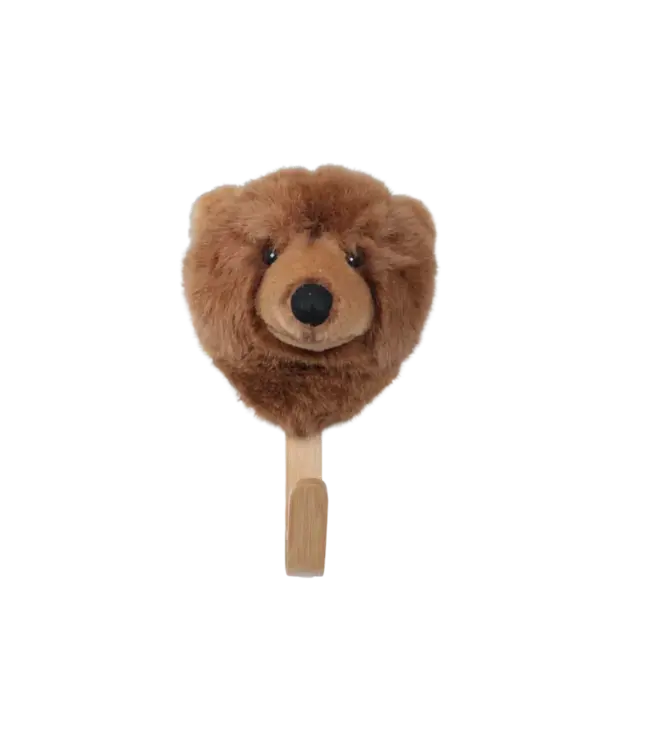 Wild and Soft - Coat hanger brown Bear
