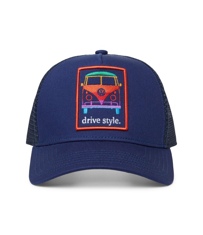 Van One Classic Cars Unisex Bulli Drive Cap navy