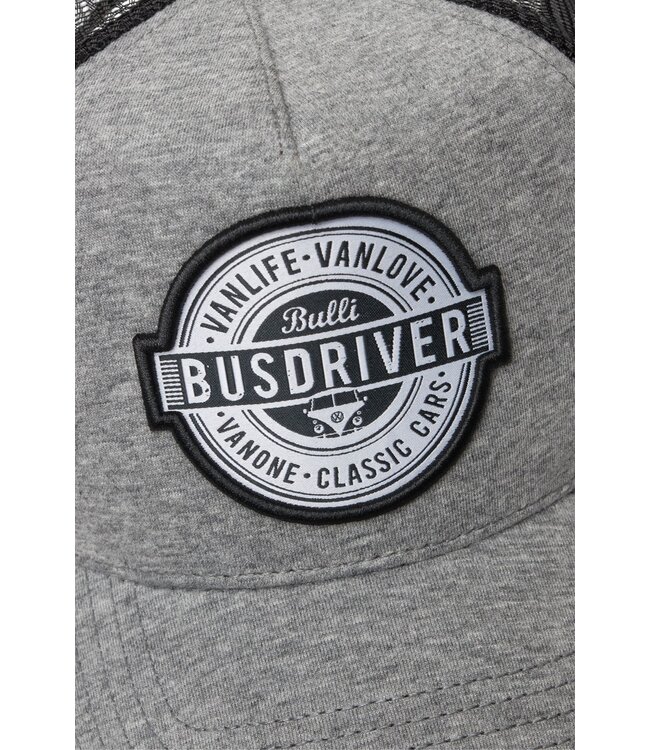Van One Classic Cars Unisex Cap Busdriver Grey