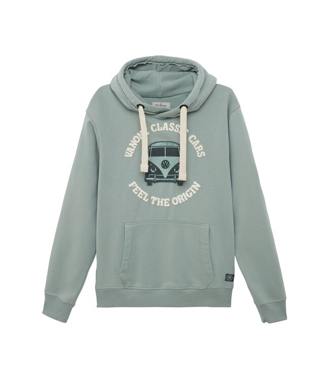Van One Classic Cars Unisex Friendship/freundshaft hoodie Green Eden