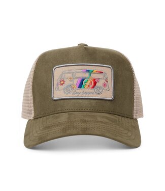 Van One Classic Cars Van One Verstelbare unisex cap Trippie Hippie
