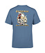 Old Guys Rule Been Around the Block t-shirt Indigo Blue