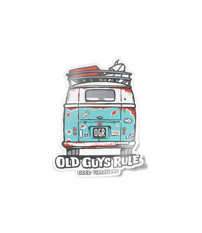 Old Guys Rule Diverse stickers Old Guys Rule