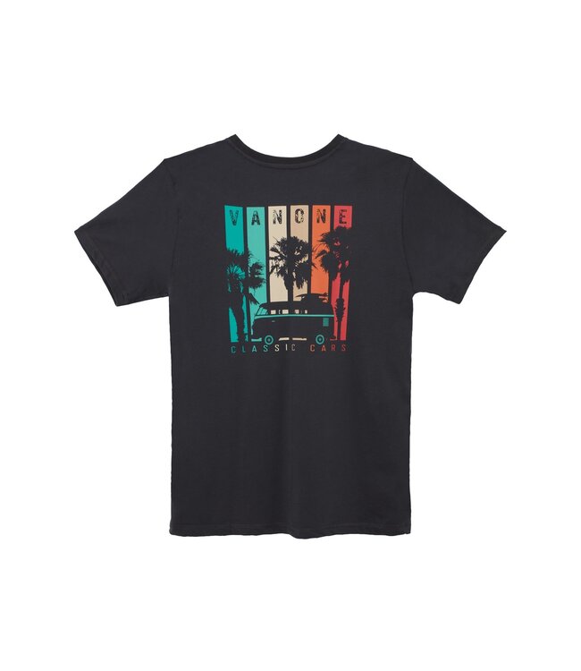 Van One Classic Cars Van One heren t-shirt Retro Stripes  2 kleuren