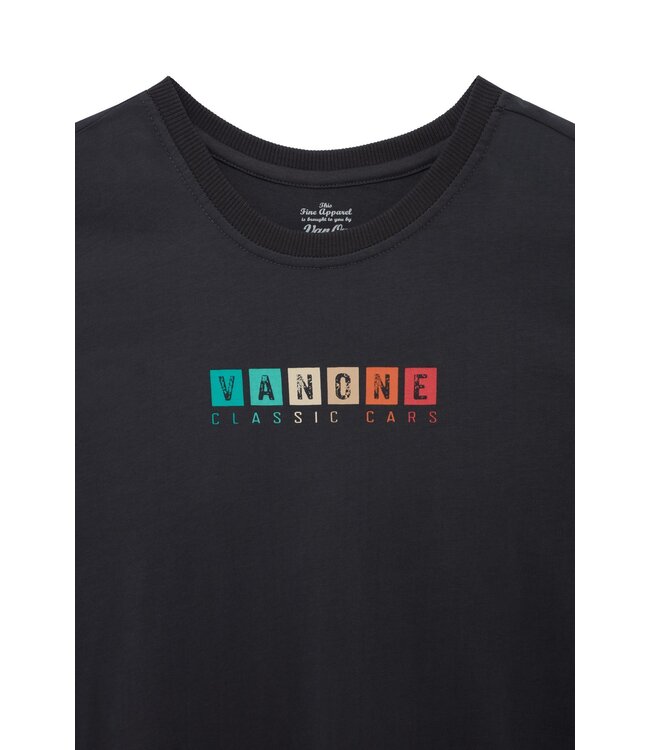 Van One Classic Cars Van One heren t-shirt Retro Stripes  2 kleuren