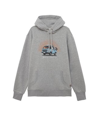 Van One Classic Cars Van One heren hoodie DOKA grey