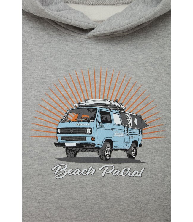 Van One Classic Cars heren hoodie DOKA grey