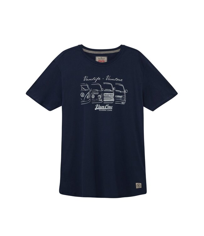 Van One Classic Cars Van One heren t-shirt WE ARE FAMILY (WW25)