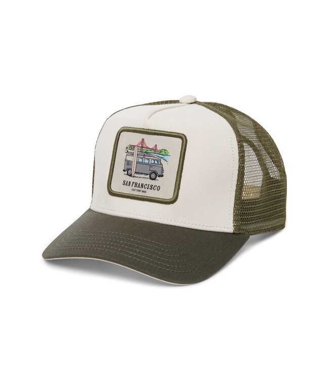 Van One Classic Cars Van One unisex cap SAN FRANCISCO beige