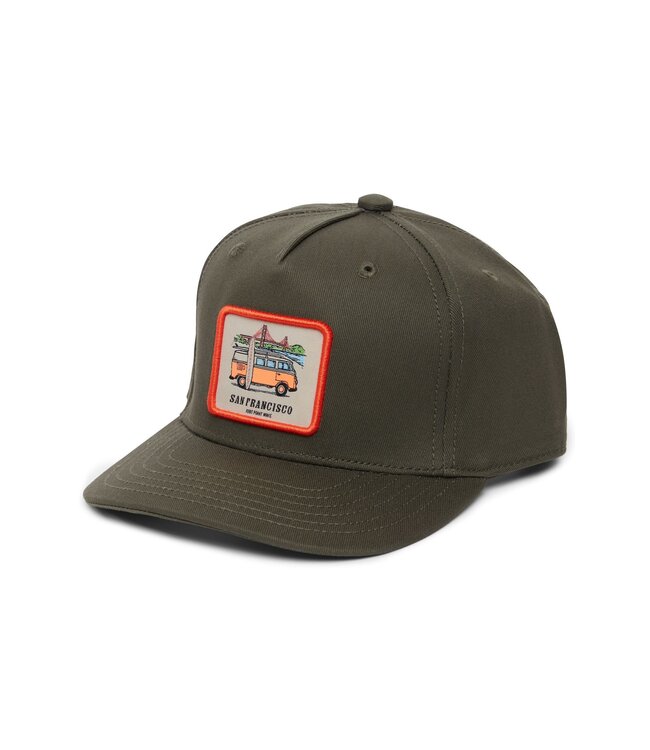 Van One Classic Cars Kids cap SAN FRANCISCO olive