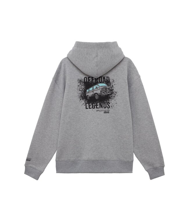 Van One Classic Cars Heren hoodie OFFROAD LEGENDS grey