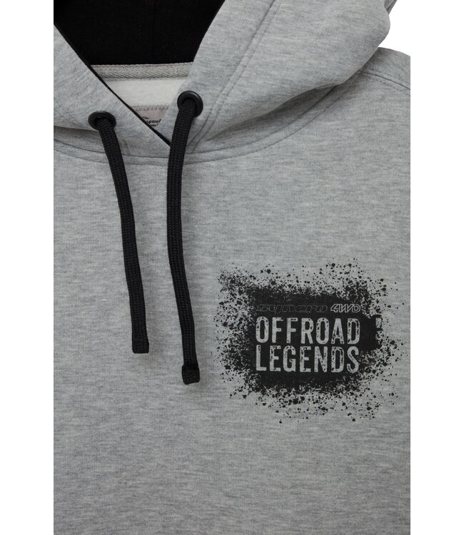 Van One Classic Cars Heren hoodie OFFROAD LEGENDS grey
