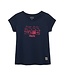 Van One Classic Cars Van One dames t-shirt WE ARE FAMILY navy