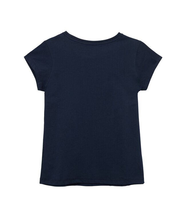 Van One Classic Cars Van One dames t-shirt WE ARE FAMILY navy