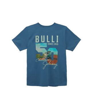 Van One Classic Cars Van One heren t-shirt LIVING LEGEND 50 blue multi