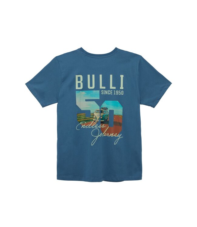 Van One Classic Cars Heren t-shirt LIVING LEGEND 50 blue multi