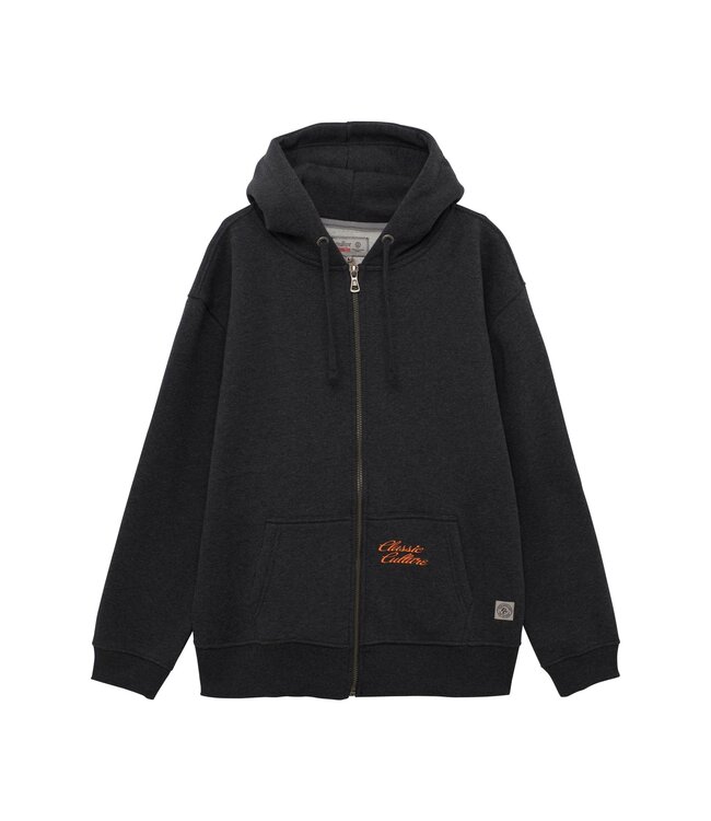 Van One Classic Cars Heren zip hoodie CLASSIC CULTURE BULLI dark grey