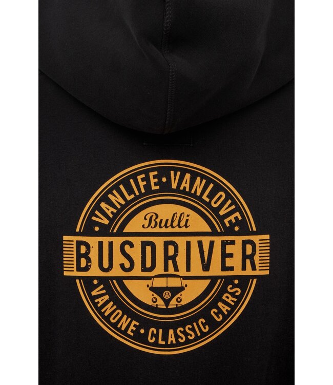 Van One Classic Cars Heren zip hoodie Busdriver black