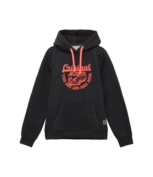 Van One Classic Cars Dames hoodie ORIGINAL RIDE dark grey