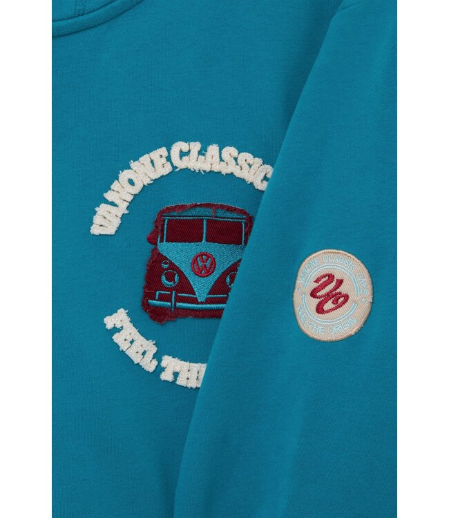 Van One Classic Cars Unisex zip-hoodie FREUNDSCHAFT Petrol