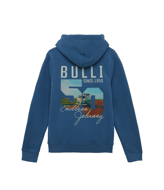Van One Classic Cars Dames zip hoodie LIVING LEGEND 50 blue multi
