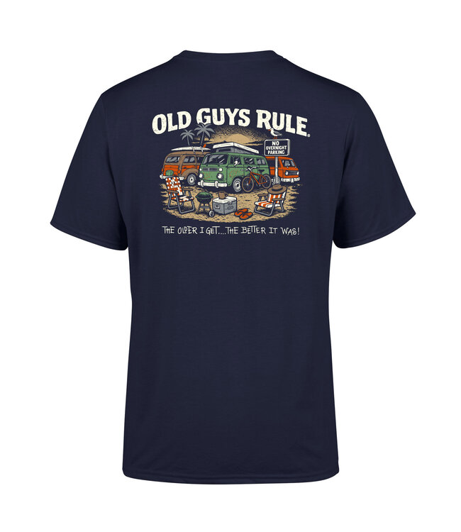 Old Guys Rule PARKING LOT IV navy