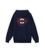 Van One Classic Cars Van One heren zip-hoodie BUSDRIVER navy dark red