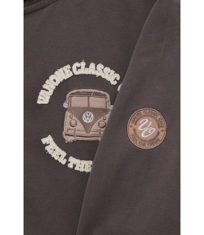 Van One Classic Cars Zip hoodie unisex BULLI FREUNDSCHAFT (ww26)