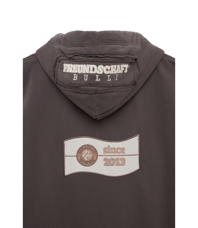 Van One Classic Cars Zip hoodie unisex BULLI FREUNDSCHAFT (ww26)
