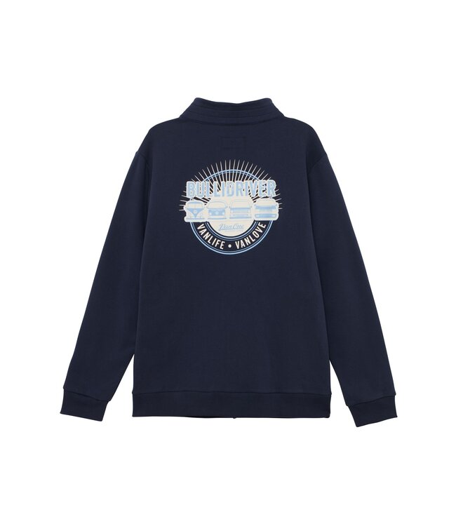 Van One Classic Cars Unisex zip-sweatjacket BULLIDRIVER blue