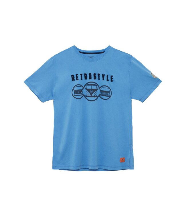 Van One Classic Cars Unisec t-shirt RETRO BULLI cornflower