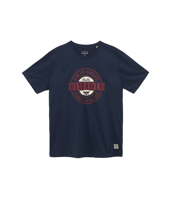 Van One Classic Cars Heren t-shirt BUSDRIVER