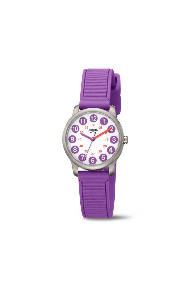 Boccia kinderhorloge Titanium paars
