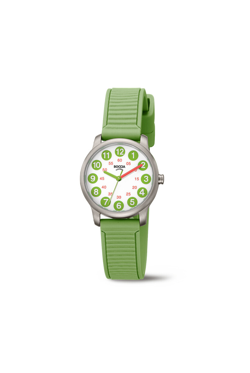 Boccia kinderhorloge Titanium groen