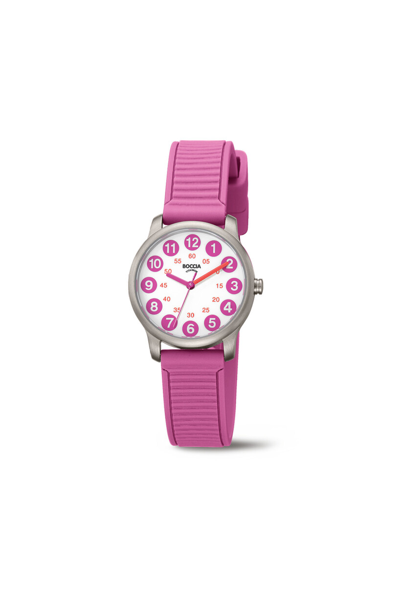 Boccia kinderhorloge Titanium roze