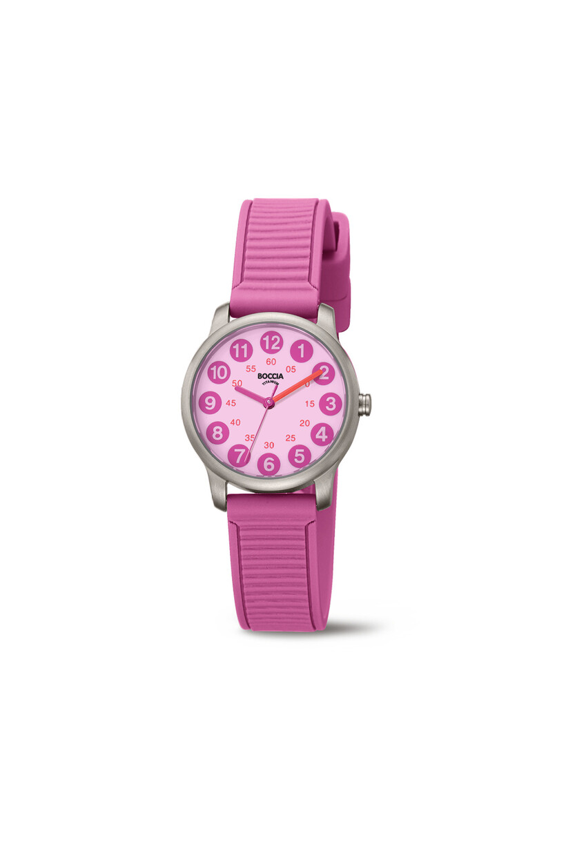 Boccia kinderhorloge Titanium roze