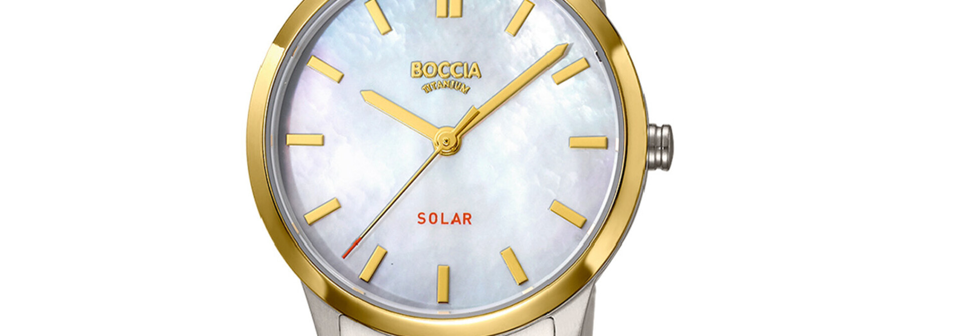 Boccia Titanium 3363-04 Dames Horloge Solar 30mm