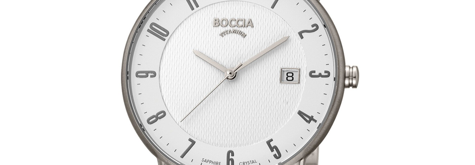 Boccia Titanium 3607-06 Heren Horloge 39mm