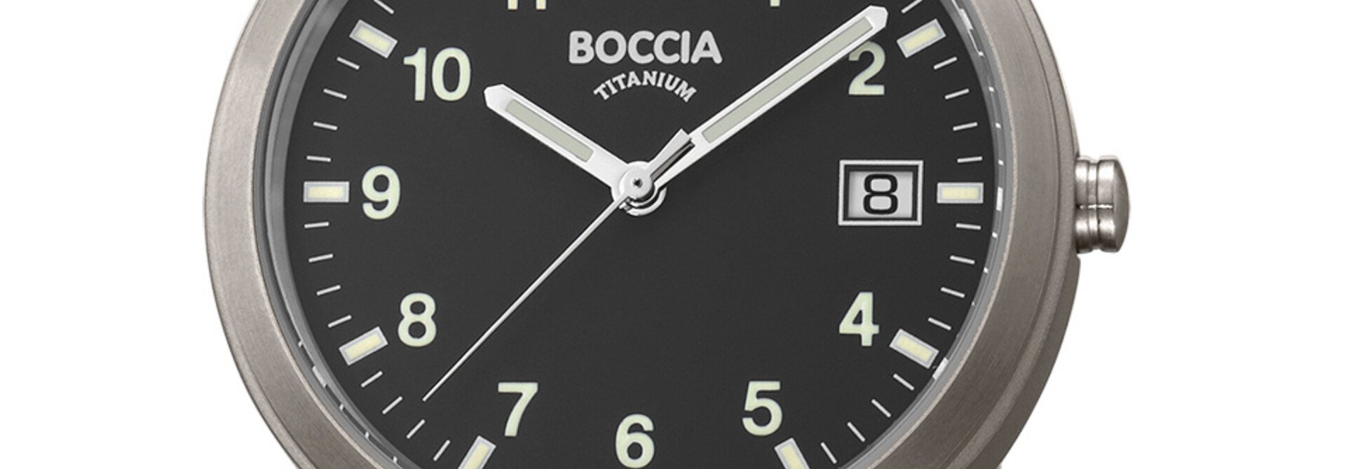 Boccia Titanium 3630-03 Heren Horloge 37mm