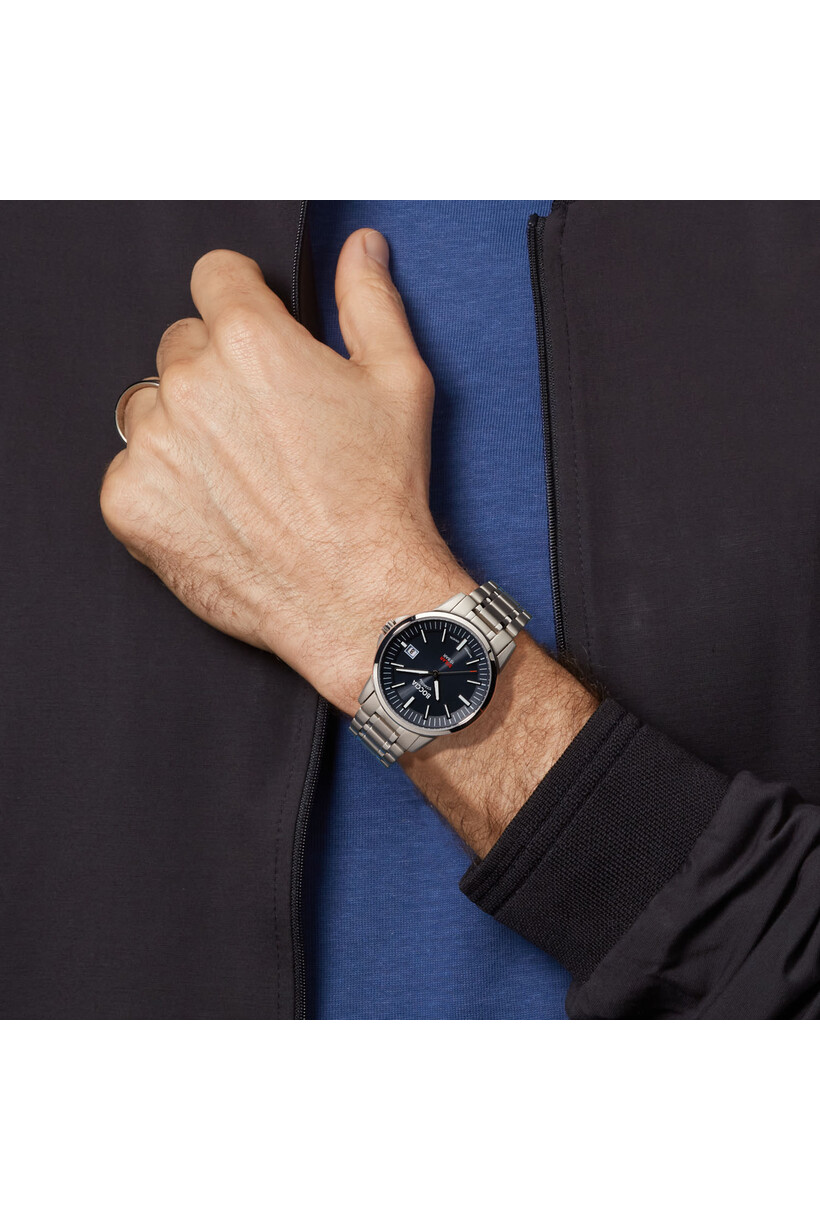 Boccia Titanium 3643-05 Heren Horloge Solar 40mm