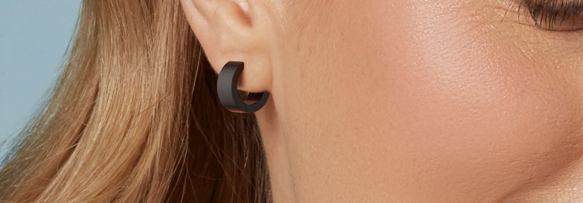 Boccia Titanium 0503-12 – Oorringen 15mm Zwart