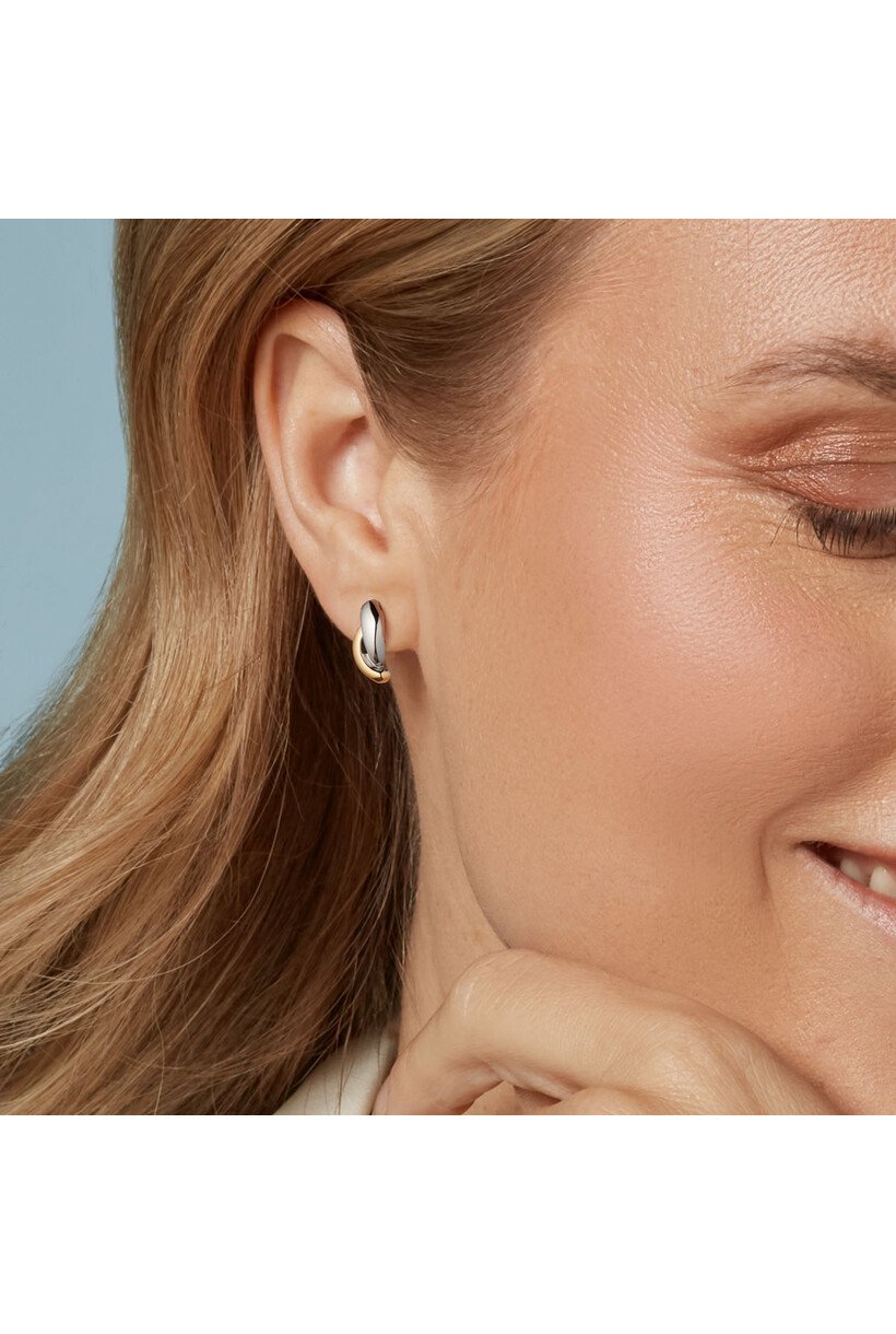 Boccia Titanium 05103-02 – Oorstekers 14mm Bicolor