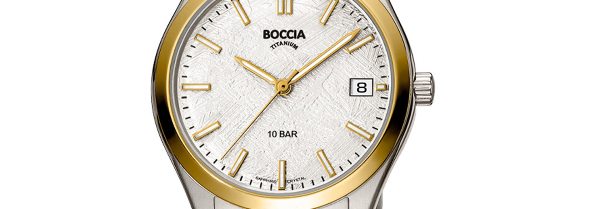 Boccia dameshorloge Titanium bicolor