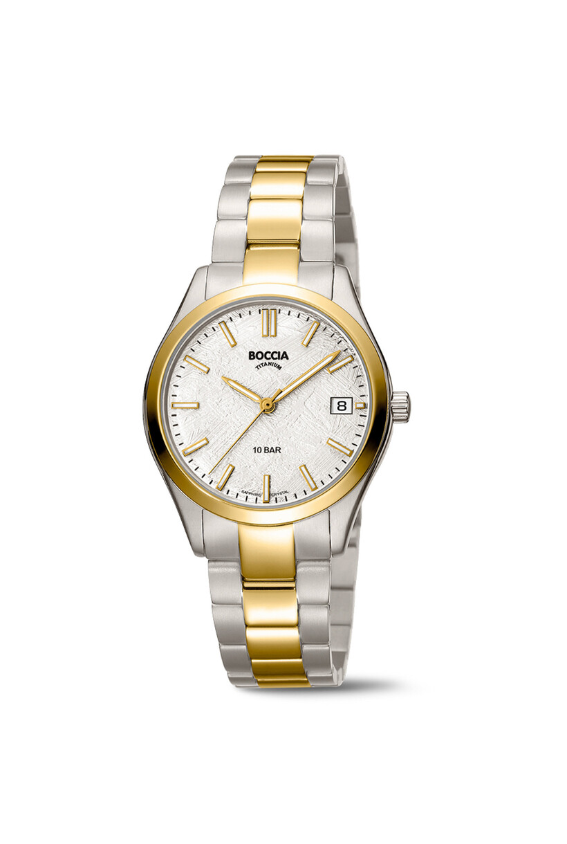 Boccia dameshorloge Titanium bicolor